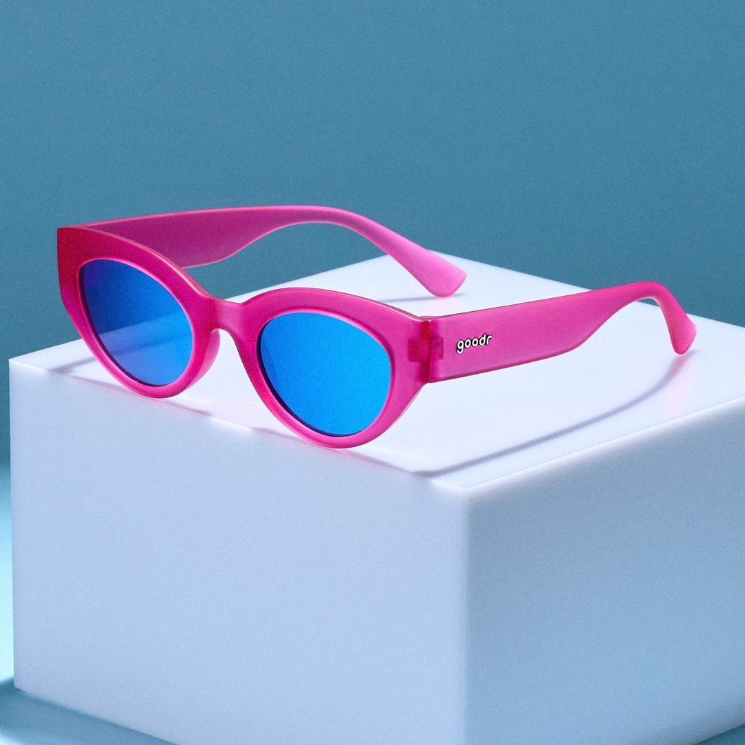 Cosmic Chic: Pink Moon G Polarized Cat-Eye Sunglasses - Korvel