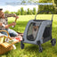 Extra Large Foldable Dog Stroller - Gray
