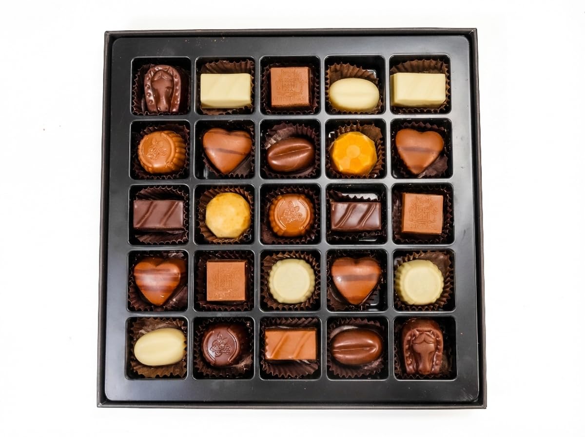 Andy Anand Sugar Free Belgian Chocolate Truffles - 24 Pieces Gift Box