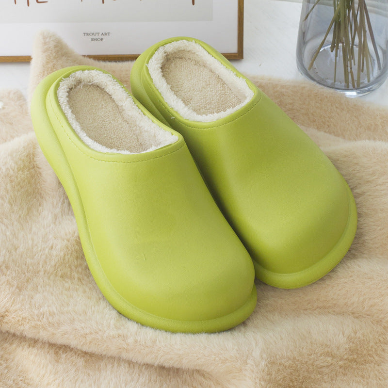 Zapatillas de felpa premium para mujeres en invierno - Cómodas y a prueba de agua