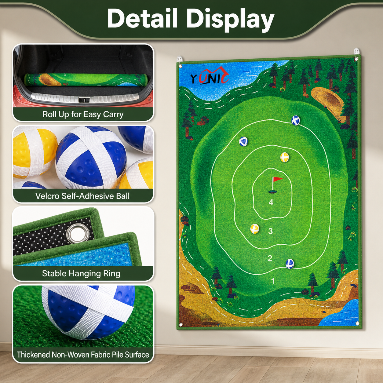 Ultimate Chip N' Stick Golf Game Set for Skill Development