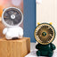 Ventilador Mini de Escritorio en Forma de Oso Creativo - Recargable por USB