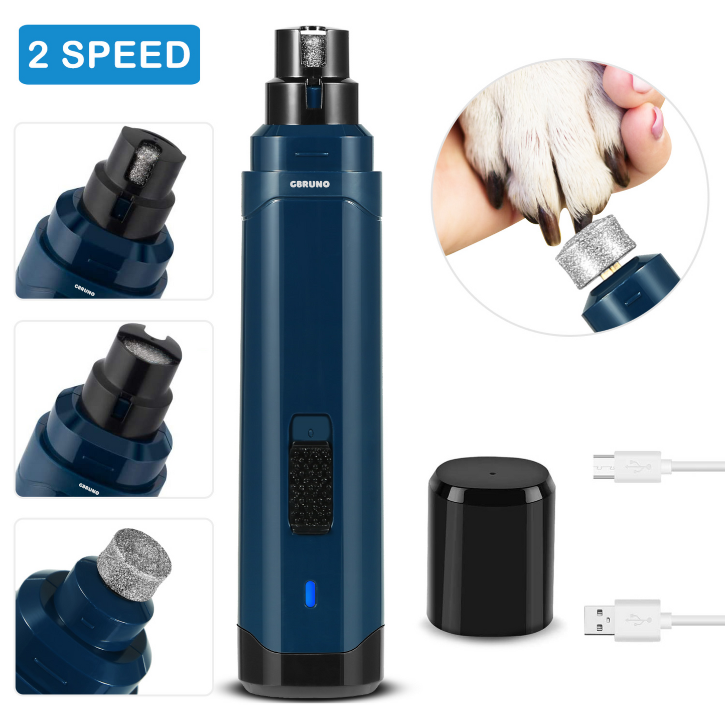 GBruno Premium Dog Nail Grinder