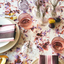 Rose Marble Tablecloth - Elegant European Linen