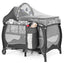 Centre de Nurserie Portable 4 en 1 avec Boîte à Musique - Gris