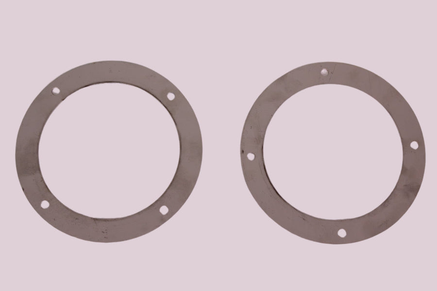 Stainless ring for 4" chimney - Korvel