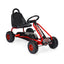 4 Wheel Pedal Powered Ride On with Adjustable Seat - Red