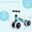 Vélo d'équilibre pour bébés premium pour tout-petits - Bleu