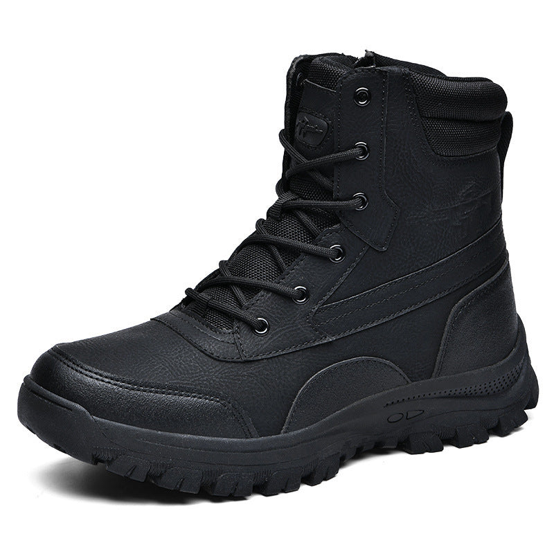 Bottes de combat non glissantes pour hommes en plein air