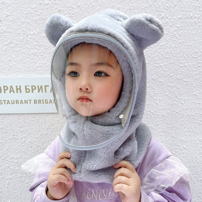 Children's Ski Face Mask Helmet Set