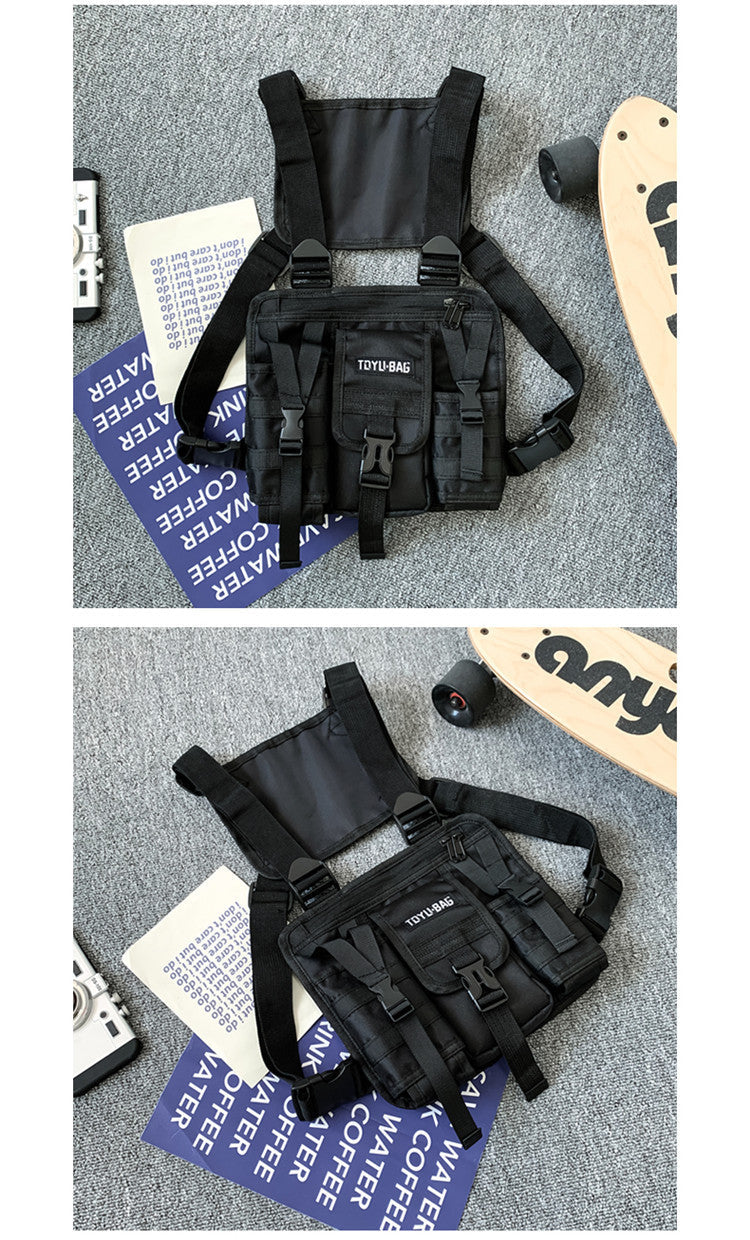Street Vest Style Cross Body Bag