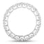 2.52 Carat Lab Grown Diamond Engagement Ring in 14K White Gold