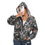 Chaqueta de Manga Larga Suelta de Camuflaje para Mujeres en Otoño