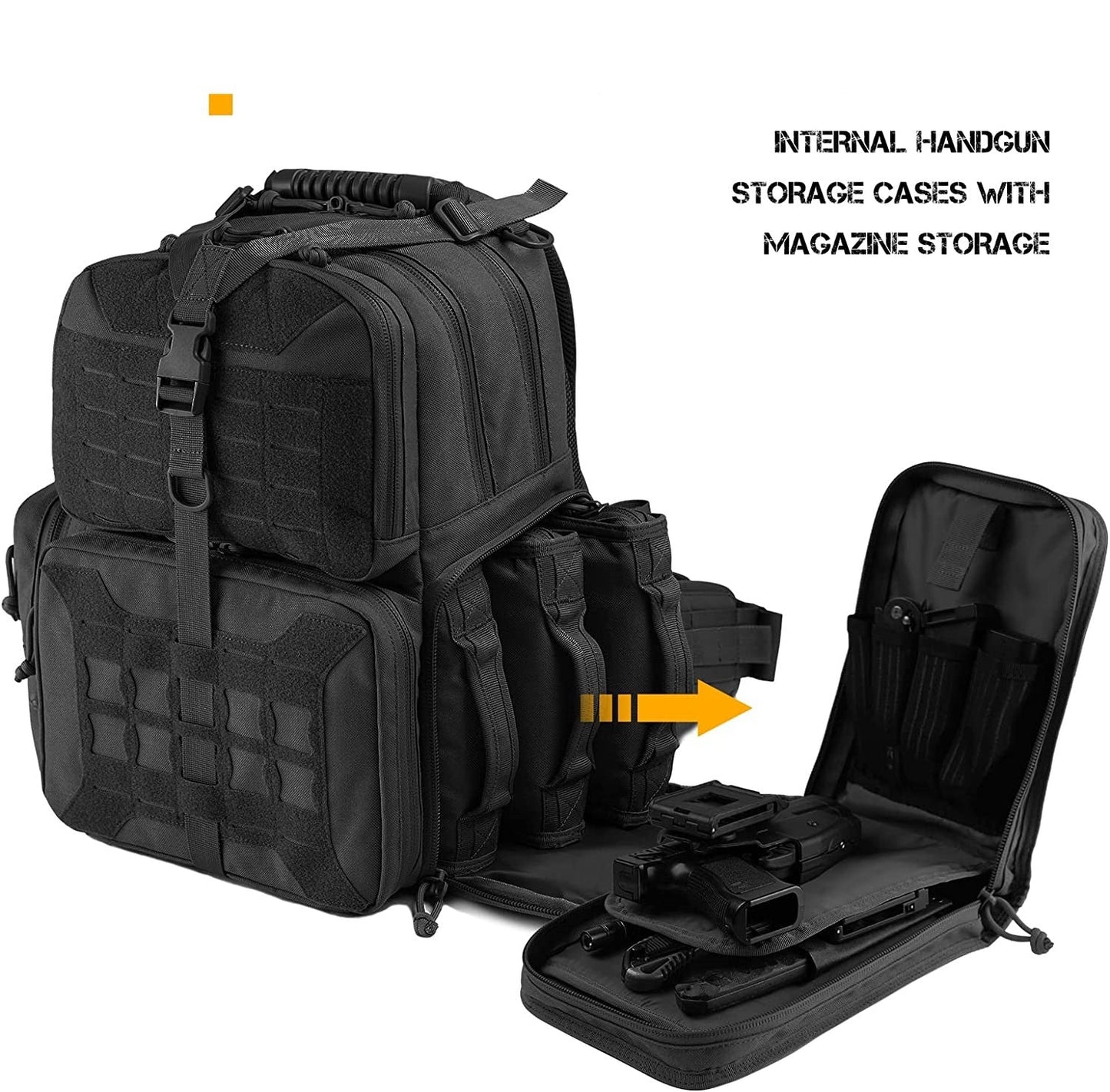 Mochila Outdoor Tactics con bolsa de accesorio desmontable