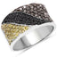 Bague de fiançailles en argent sterling .925 avec plusieurs diamants de 1,32 carat