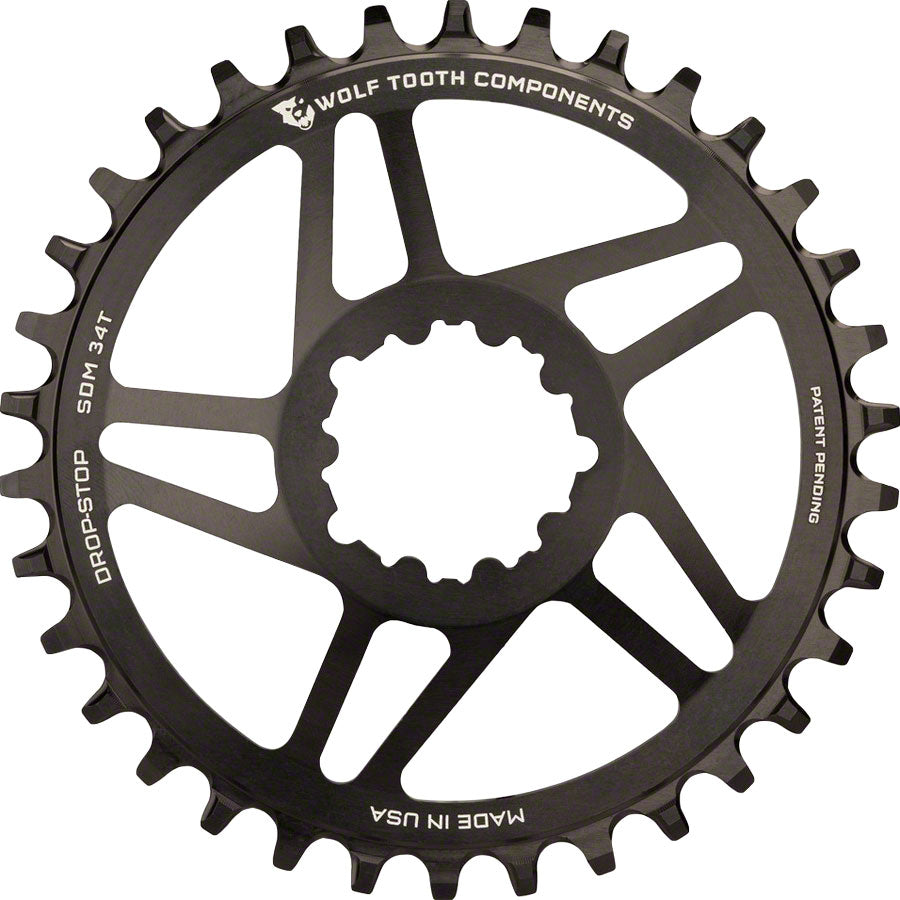 Wolf Tooth Direct Mount Chainring - 26t SRAM 3-Bolt Drop-Stop A
