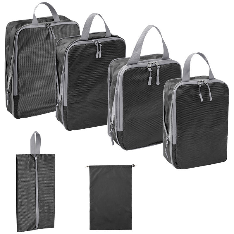 Ultimate Travel Organizer Bag Set - 8 Compressed Pieces - Korvel