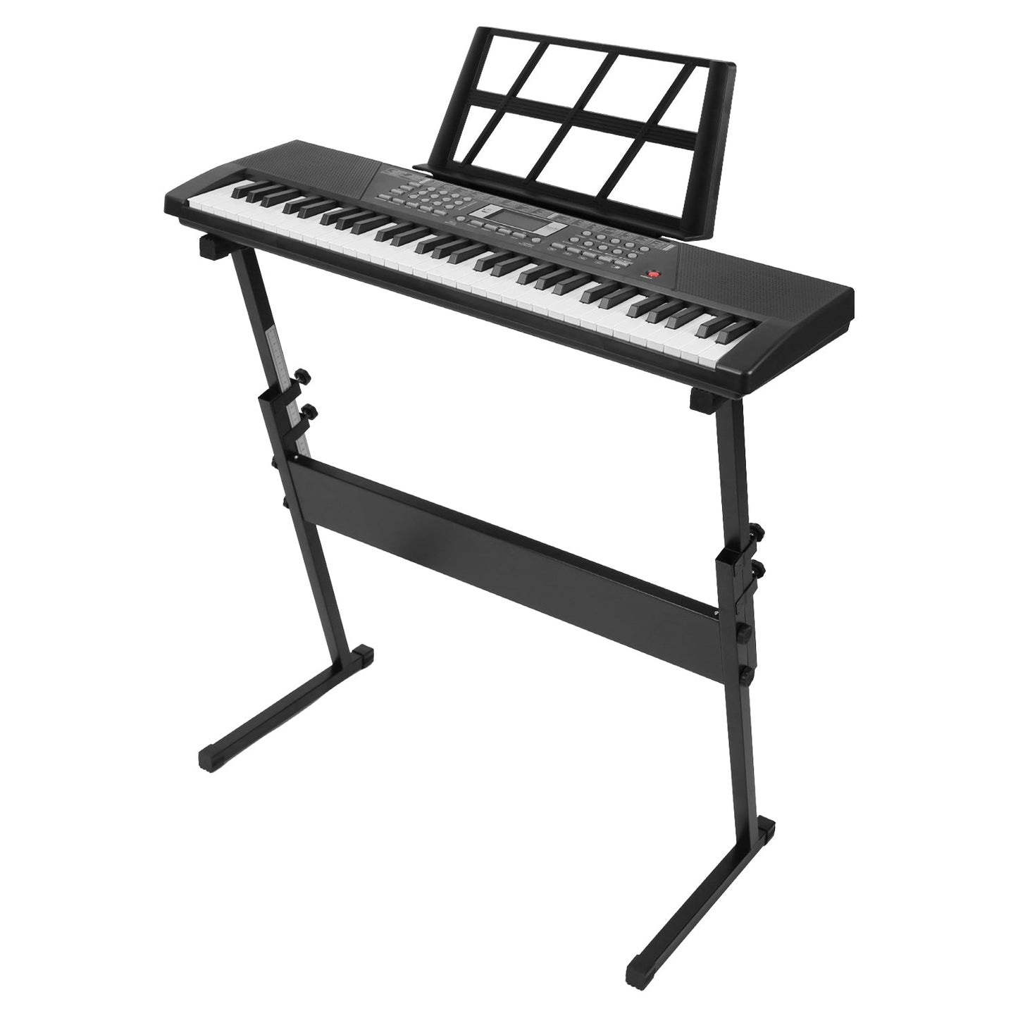 61-Key Digital Music Keyboard for Kids with Microphone & Stand
