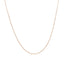 14k Rose Gold Diamond Cut Cable Link Chain - 0.7mm
