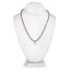 Collar de 32.50 quilates de piedras múltiples en plata esterlina .925