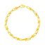 Bracelet en chaîne Jax en or jaune 14 carats - 7 1/2 pouces
