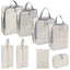 Ultimate Travel Organizer Bag Set - 8 Compressed Pieces - Korvel