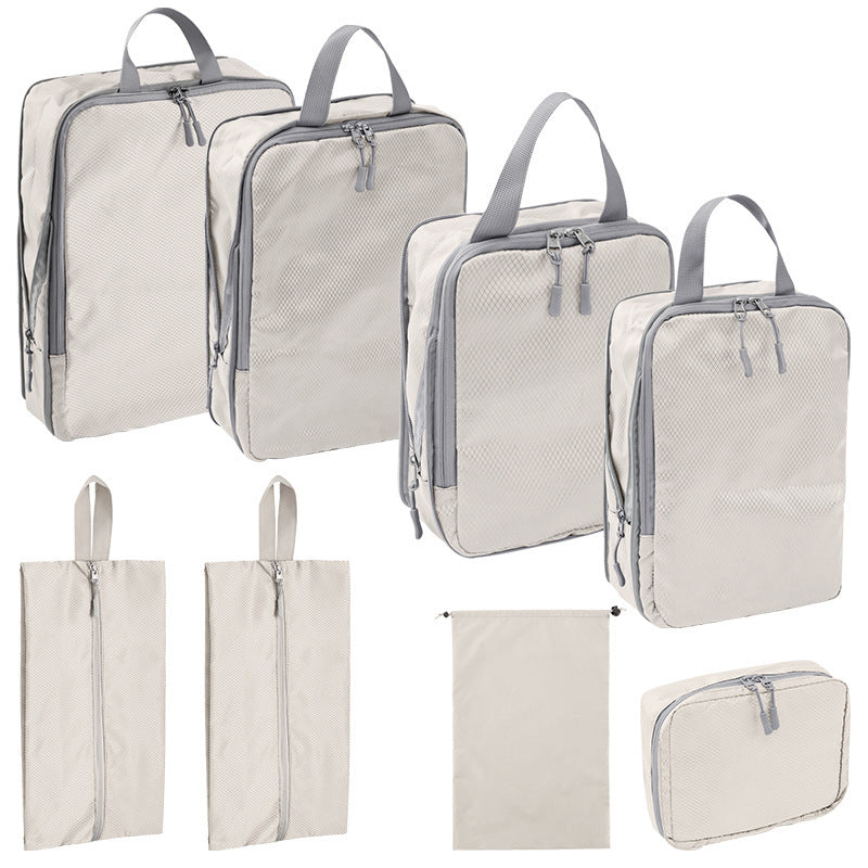Ultimate Travel Organizer Bag Set - 8 Compressed Pieces - Korvel
