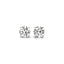 Boucles d'oreilles en diamant lab grown IGI certifié de 2 cttw en or blanc 14k
