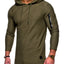 Men's Plus Size Casual Slim Fit Long Sleeve Hoodie