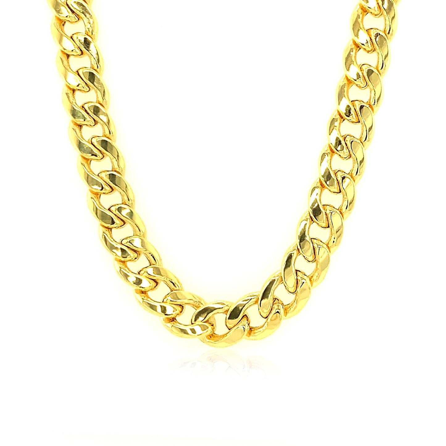 10k Yellow Gold Light Miami Cuban Chain - 6.5mm