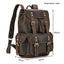 Large Capacity Crazy Horse Leather Backpack for Travel