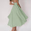 V-neck Suspender Dress: Elegant A-Line Summer Dress for Women