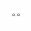 Boucles d'oreilles classiques rondes en or blanc 14 carats - 5,0 mm