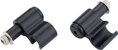 Jagwire Cable Grip Black Alloy - 2 Pieces