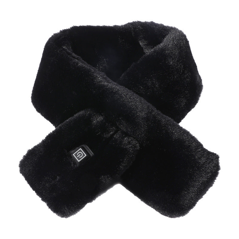 USB Electric Heated Neck Wrap Scarf with Adjustable Temperature