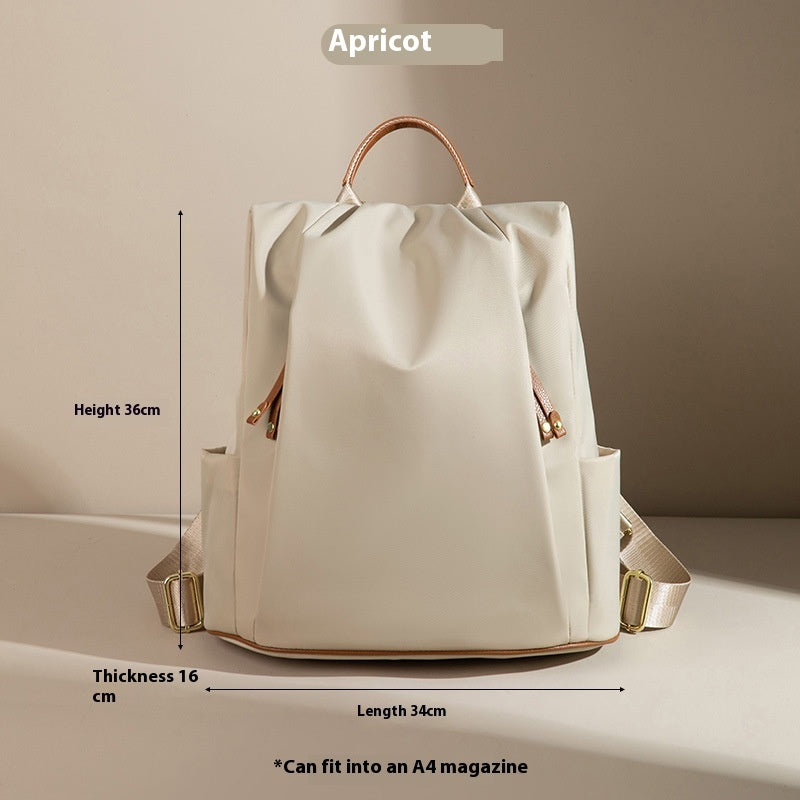 Fashion Commuter Contrast Color Travel Bag Backpack