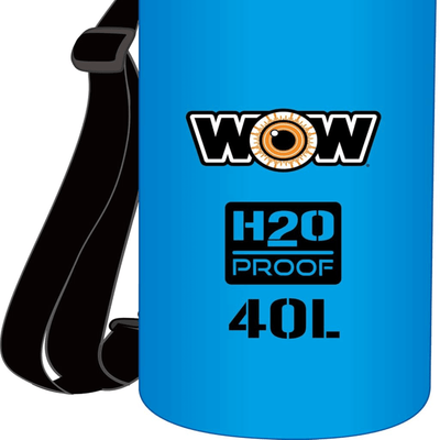 WOW Watersports H2O Proof 40L Drybag - Blue