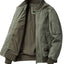 Men's Plus Size Zip Up Baseball Collar Bomber Jacket