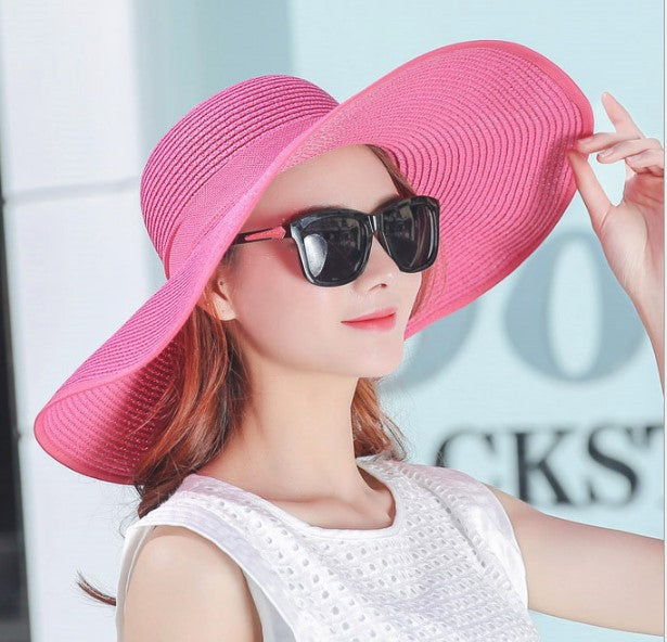 Premium Foldable Straw Sun Hat for Women