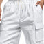Men's Plus Size Cargo Shorts with Drawstring Waist