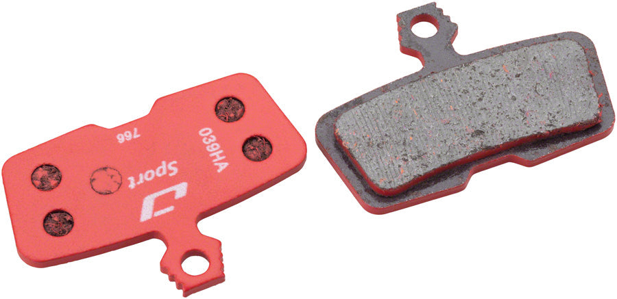 Pastillas de freno de disco semi-metálicas Jagwire Sport para SRAM - Caja de 25 pares