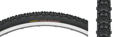 Pneu Kenda Kross Supreme - 700 x 35 Clincher Pliable Noir