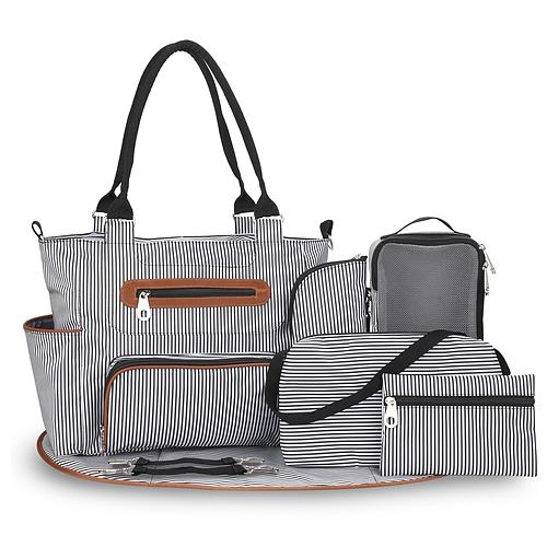 GBruno 8-Piece Baby Nappy Diaper Bag Set