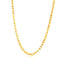 14k Yellow Gold French Cable Link Chain - 2.50 mm
