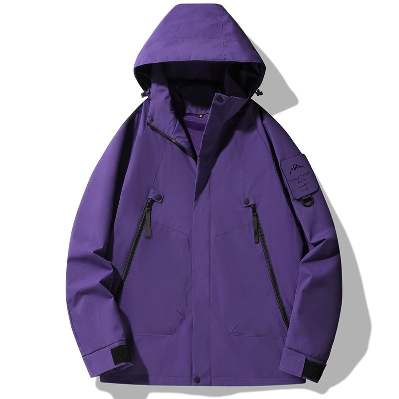 Veste Shell Extérieure Premium - Coupe-vent et Imperméable
