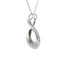 Natural Diamond Fashion Pendant in Sterling Silver