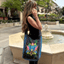 Sac à bandoulière Lotus fait main de la collection Kathmandu