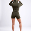 Shorts de sport taille haute JupiterGear avec poches latérales
