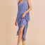 Round Neck Midi Tank Dress with Pockets for Women