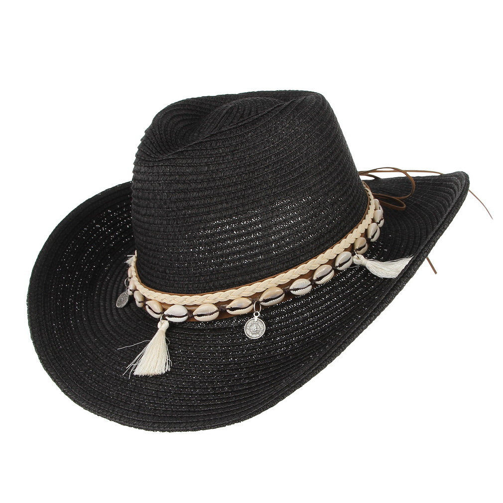 Seaside British Raffia Sun Hat for Summer Adventures